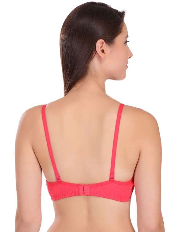 lace detail t-shirt bra - 17194691 - Standard Image - 1