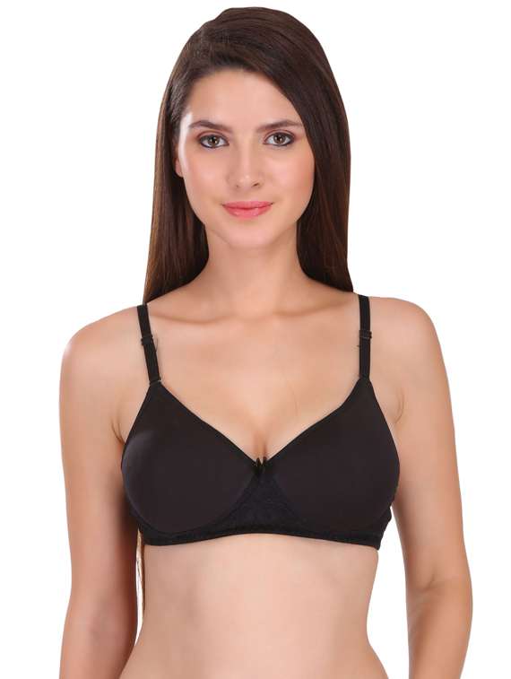 lace detail t-shirt bra - 17194692 -  Zoom Image - 0