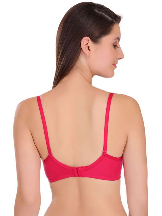 3/4 coverage solid t-shirt bra - 17194762 -  Standard Image - 1