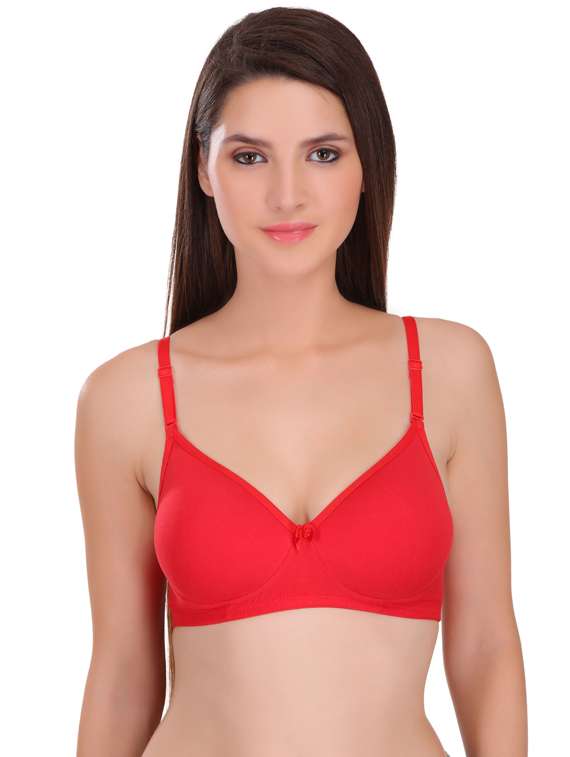 set of 3  3/4 coverage solid t-shirt bra - 17194772 -  Standard Image - 1
