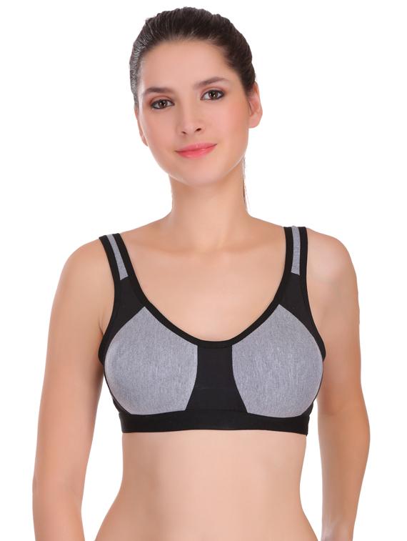 set of 3 color block sports bra - 17194775 - Standard Image - 1