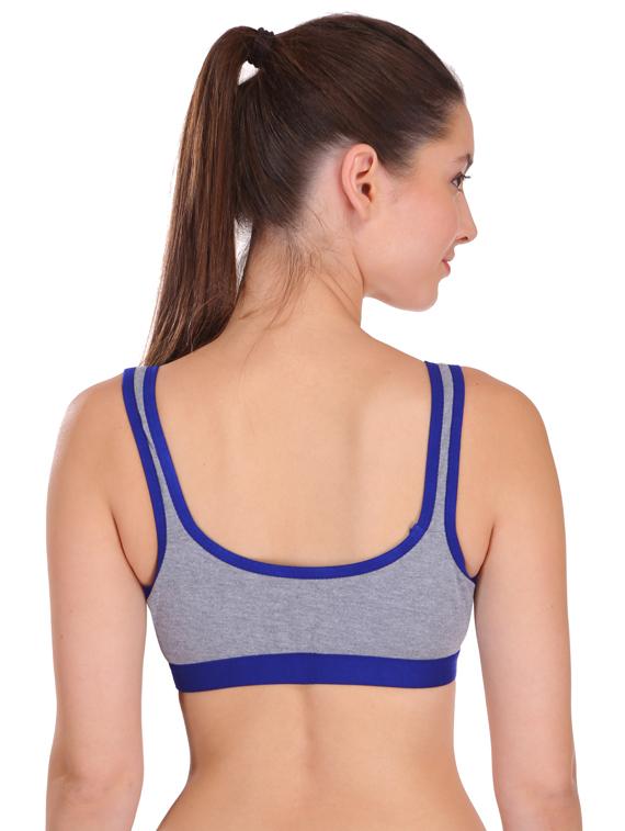 set of 3 color block sports bra - 17194775 - Standard Image - 4