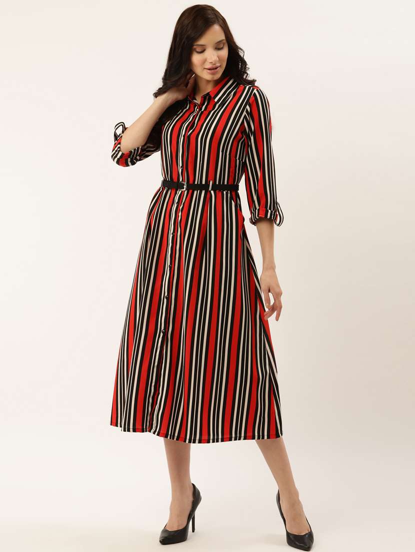 women's  striped dress