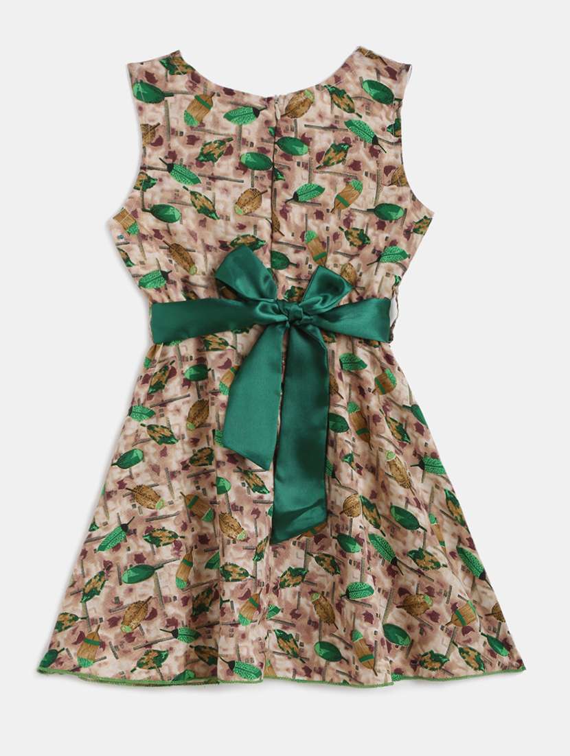 multi colored cotton frock - 17201416 -  Standard Image - 1