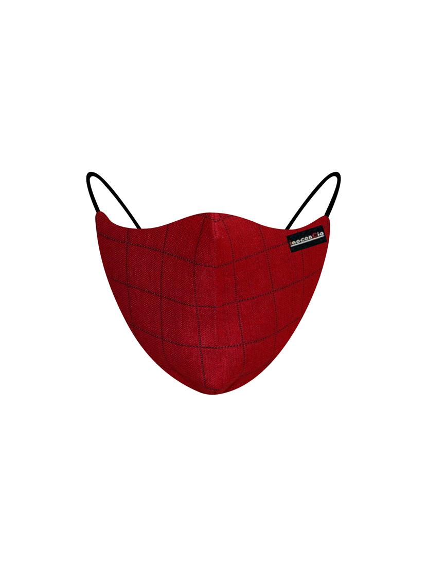 red cotton anti-pollution women mask (pack of 2) - 17201863 - Standard Image - 1