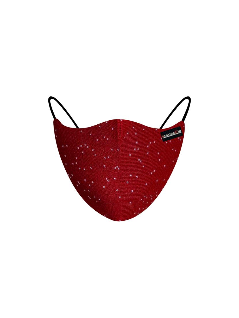 red cotton anti-pollution women mask (pack of 2) - 17201901 -  Standard Image - 1