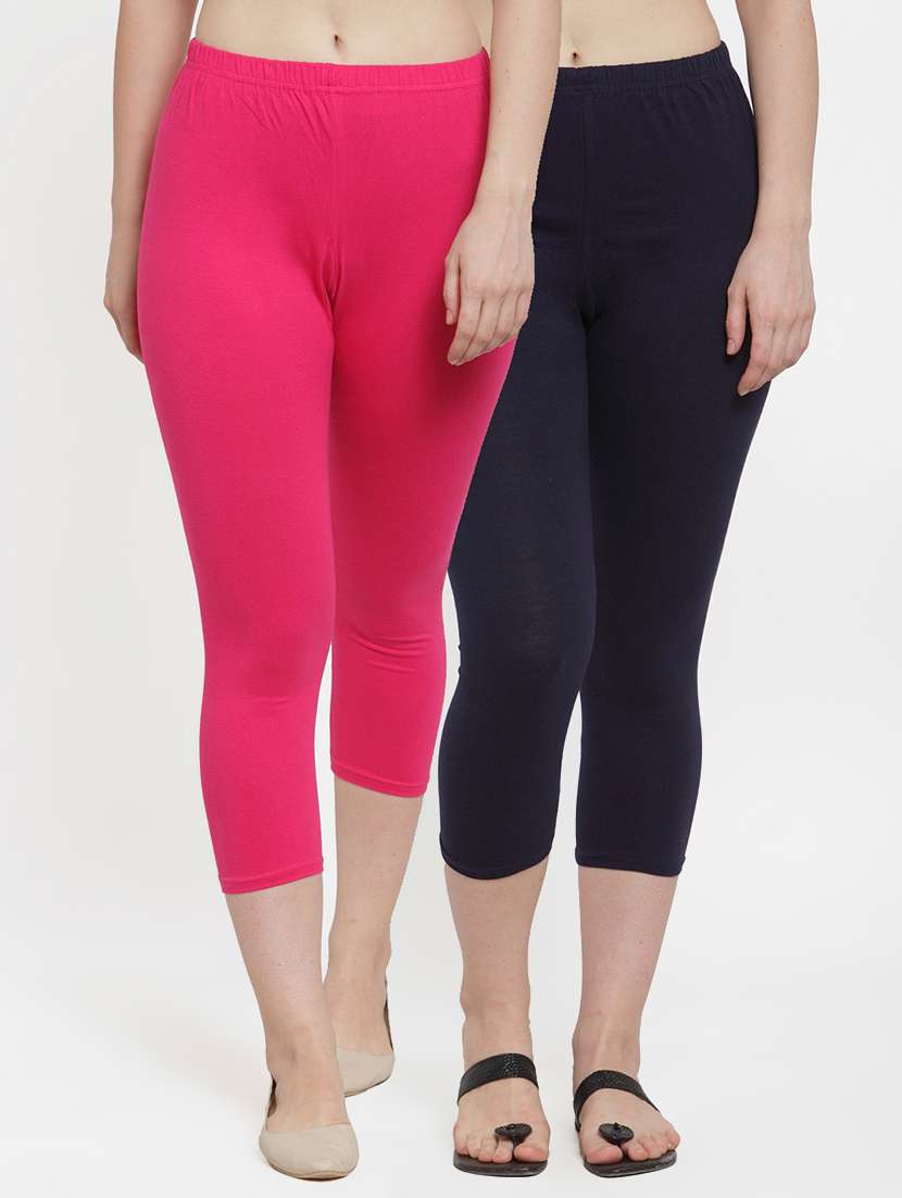 set of 2 capri leggings