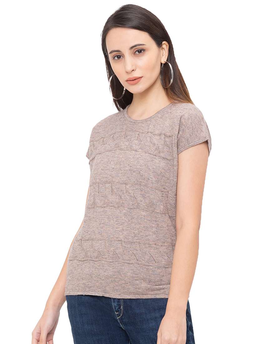 women's all over print round neck t-shirt - 17208767 -  Standard Image - 1
