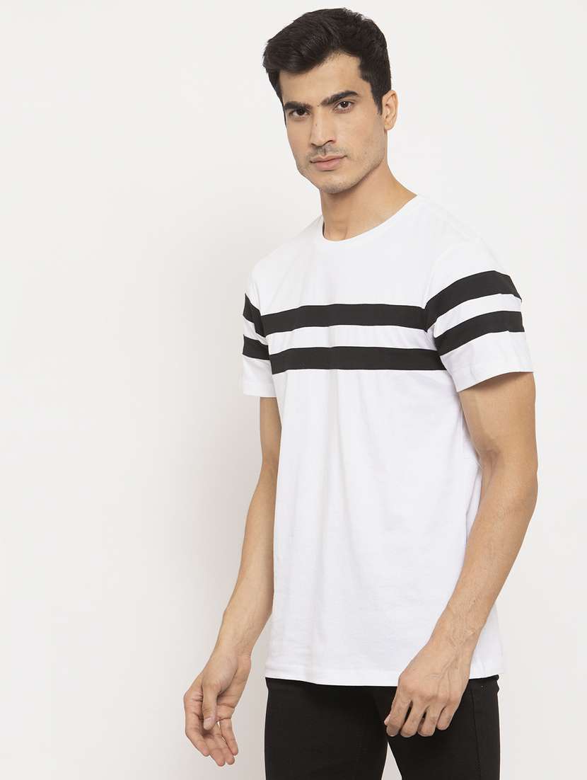 white  cut & sew t-shirt - 17209233 -  Standard Image - 1