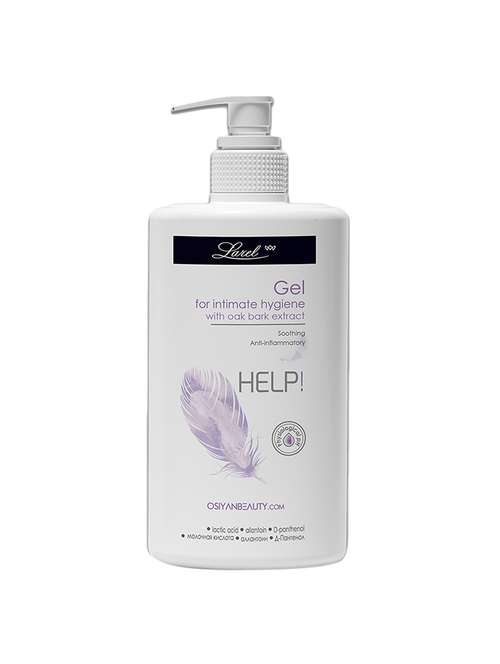 gel for intimate hygiene with oak bark extract