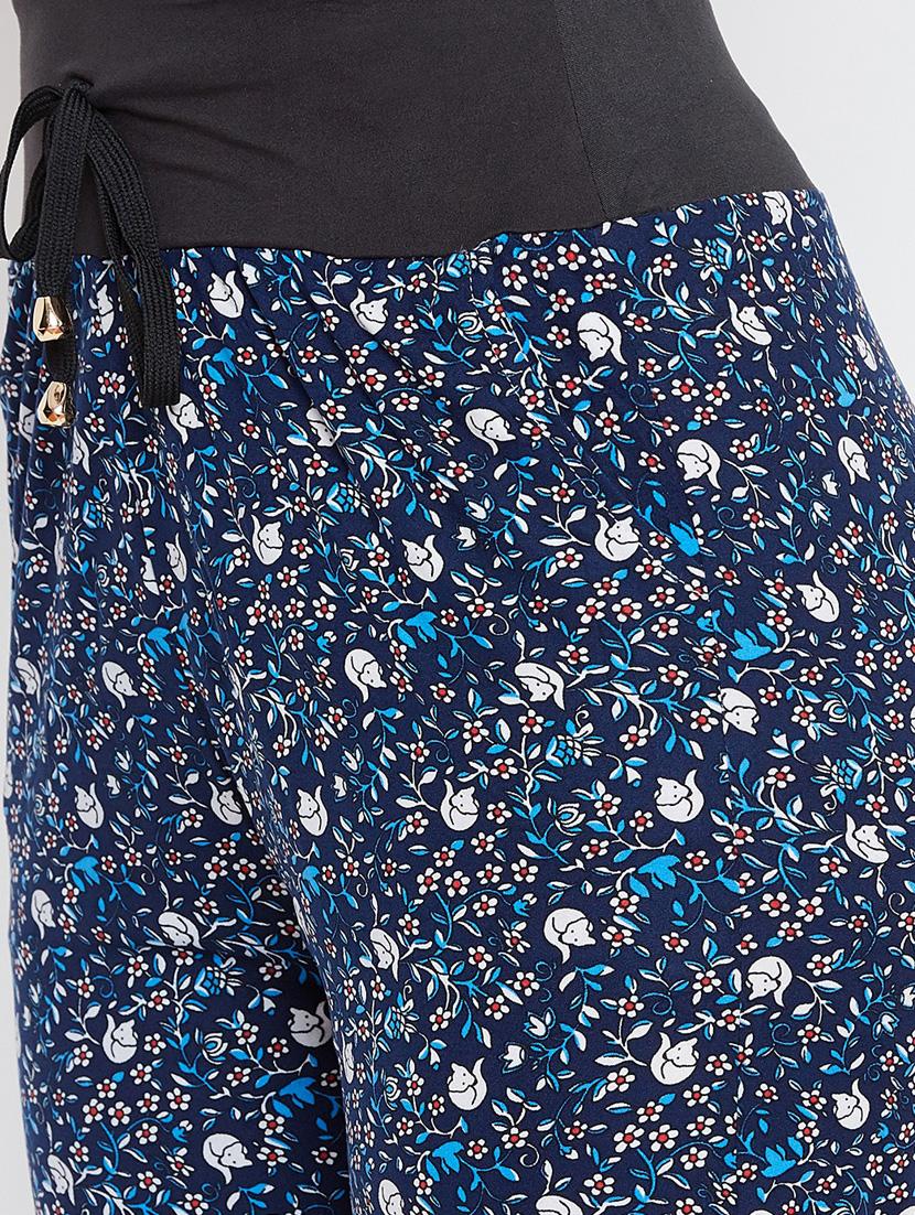 drawstring waist track pants - 17210663 - Standard Image - 4