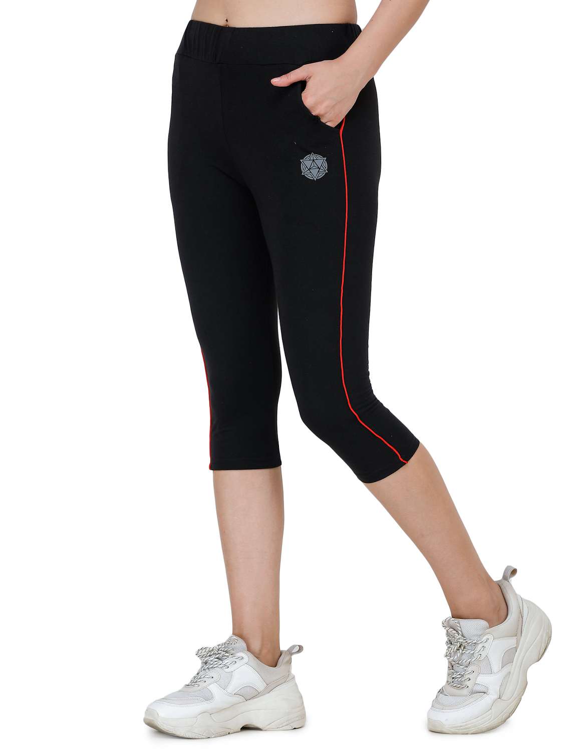 high rise capri legging  - 17210756 -  Standard Image - 1