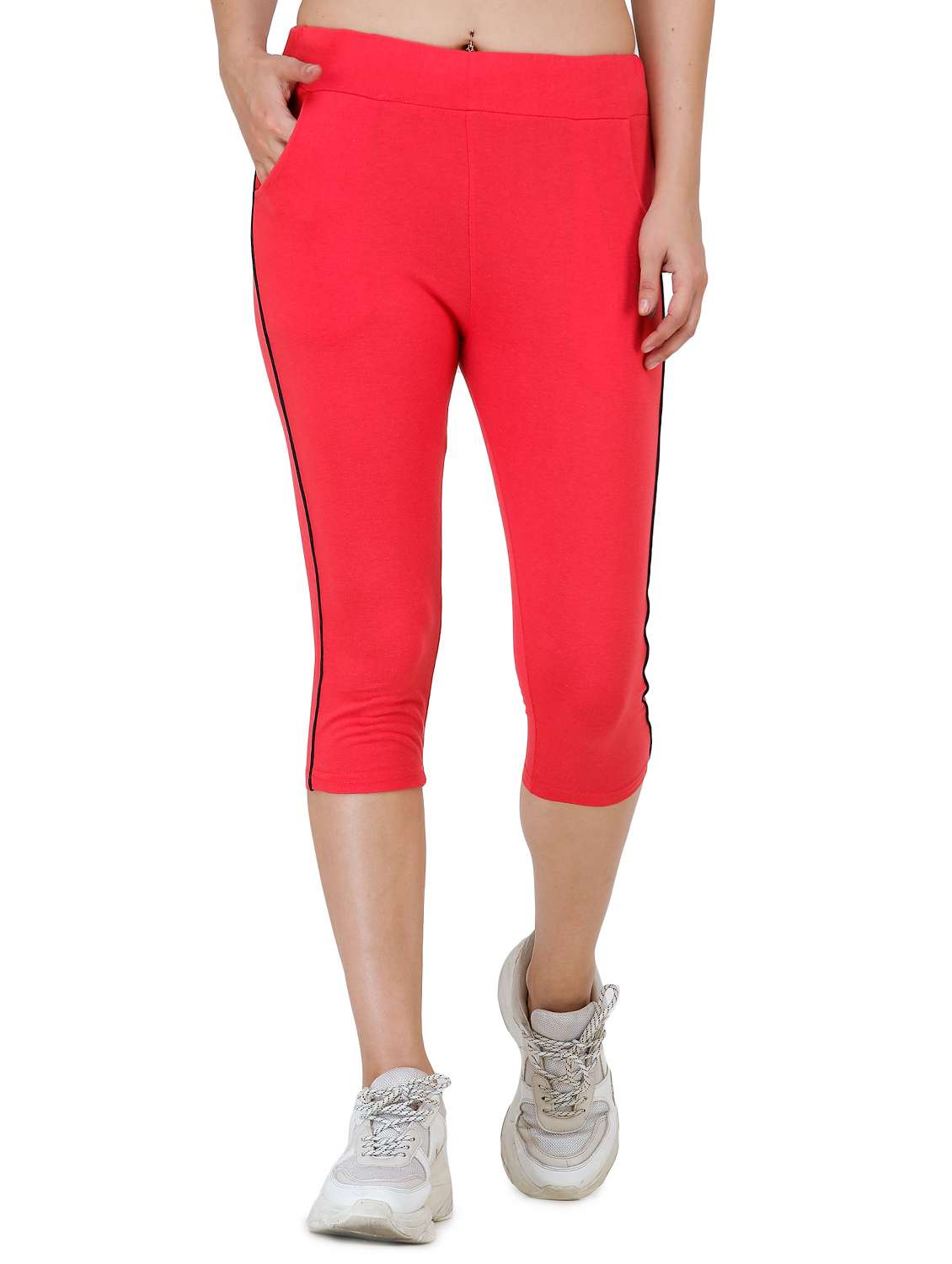 high rise capri legging 
