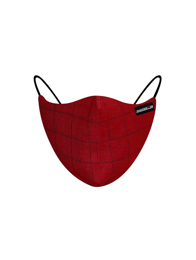 red cotton anti-pollution women mask (pack of 2) - 17211072 - Standard Image - 1