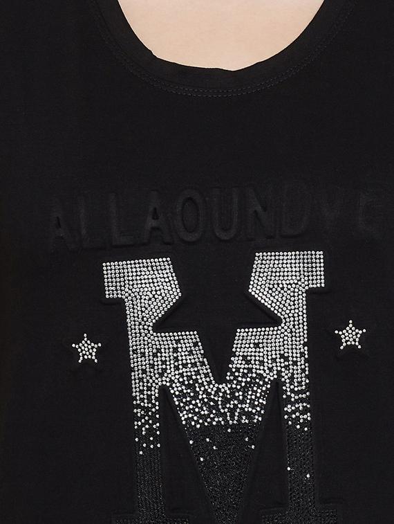round neck printed tee - 17212644 - Standard Image - 4