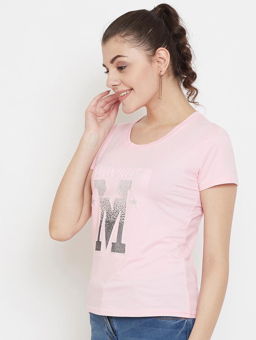 round neck printed tee - 17212647 - Standard Image - 1