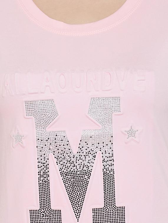 round neck printed tee - 17212647 - Standard Image - 4