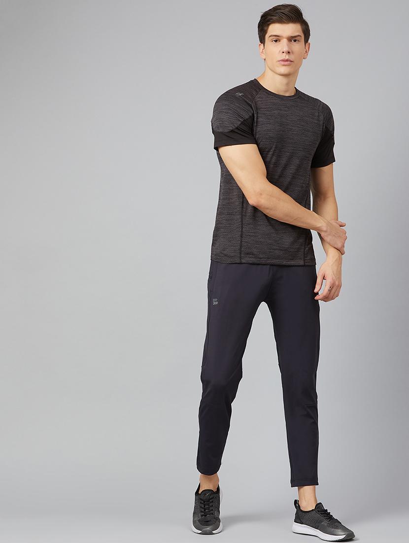 black melange t-shirt - 17213657 - Standard Image - 4
