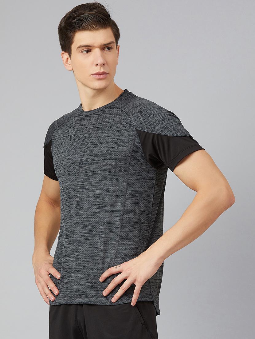 grey melange t-shirt - 17213658 -  Standard Image - 1