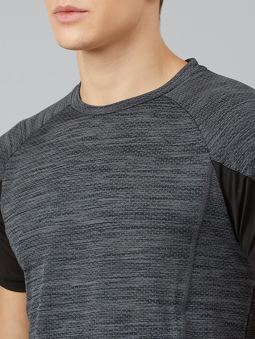 grey melange t-shirt - 17213658 - Standard Image - 4