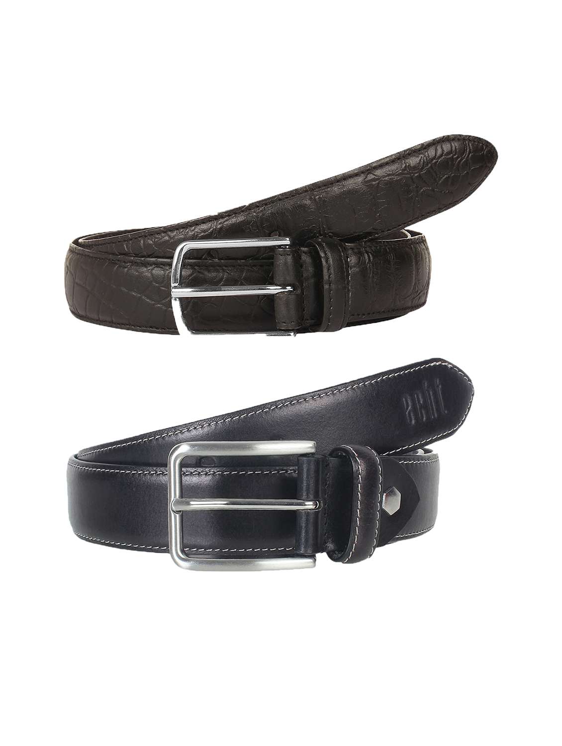 multi colored leather belt