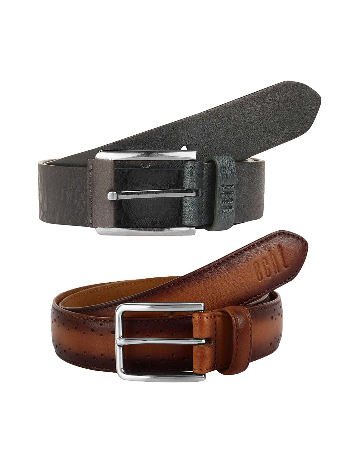 multi colored leather belt