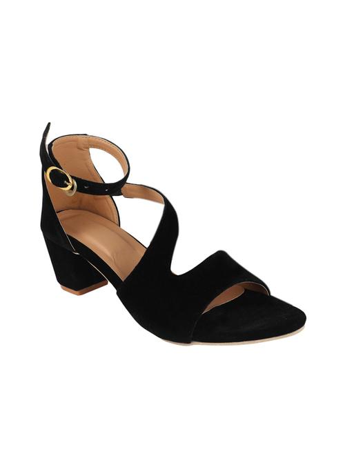 black ankle strap sandals - 17215677 - Standard Image - 0