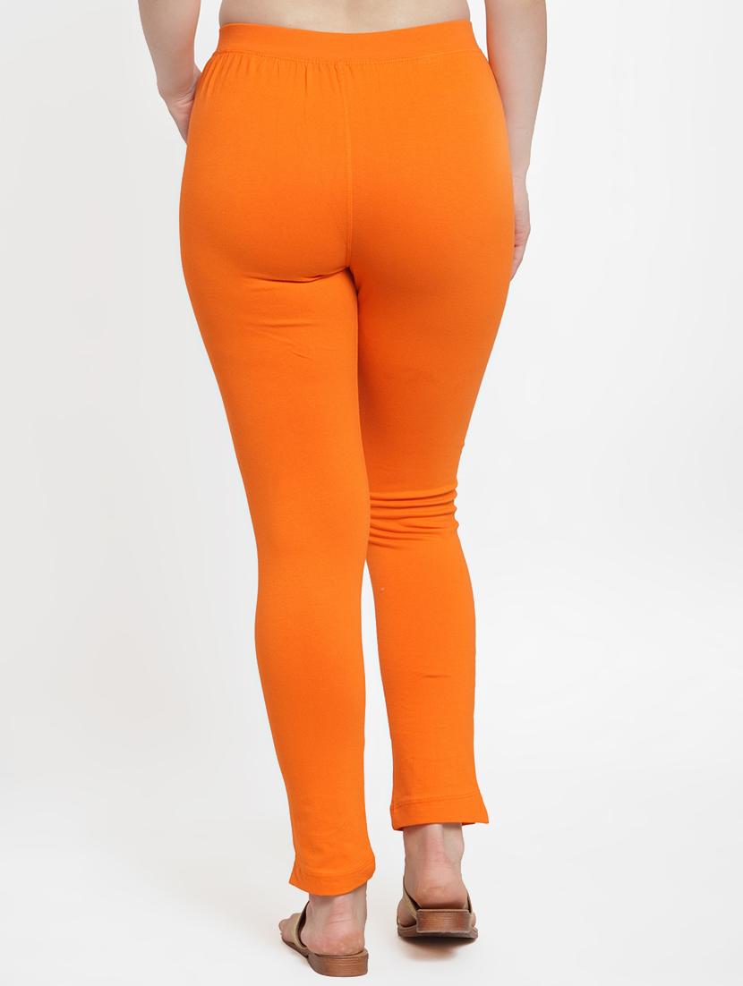 orange cotton leggings - 17215983 - Standard Image - 1