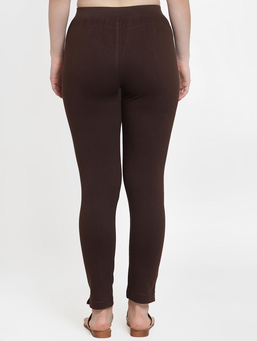 brown cotton leggings - 17215986 - Standard Image - 1