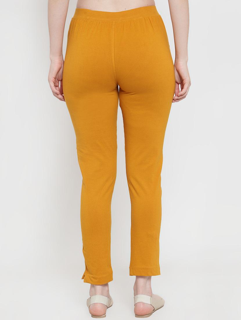 yellow cotton leggings - 17215988 - Standard Image - 1