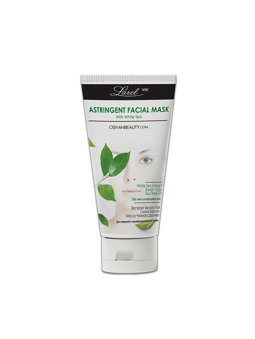 facial mask with white tea