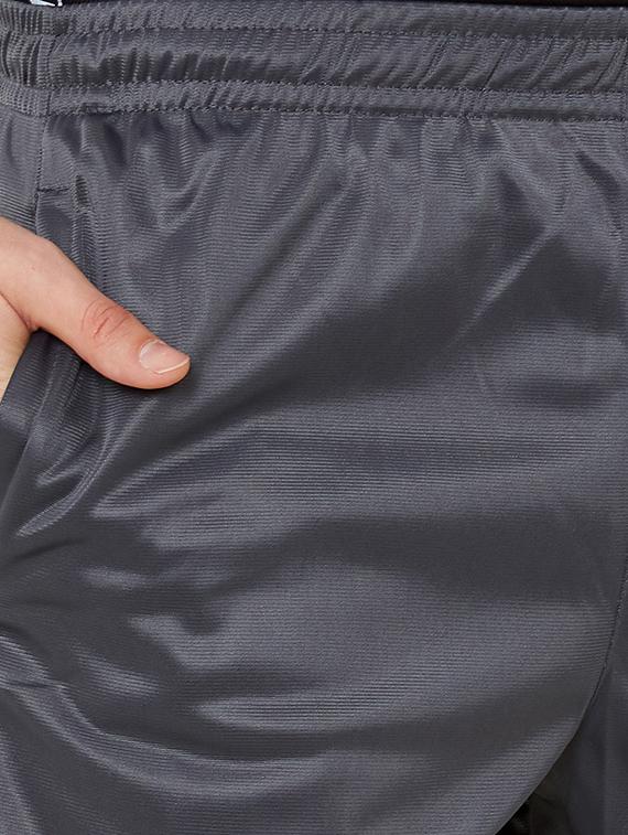 grey solid shorts - 17218465 - Standard Image - 4