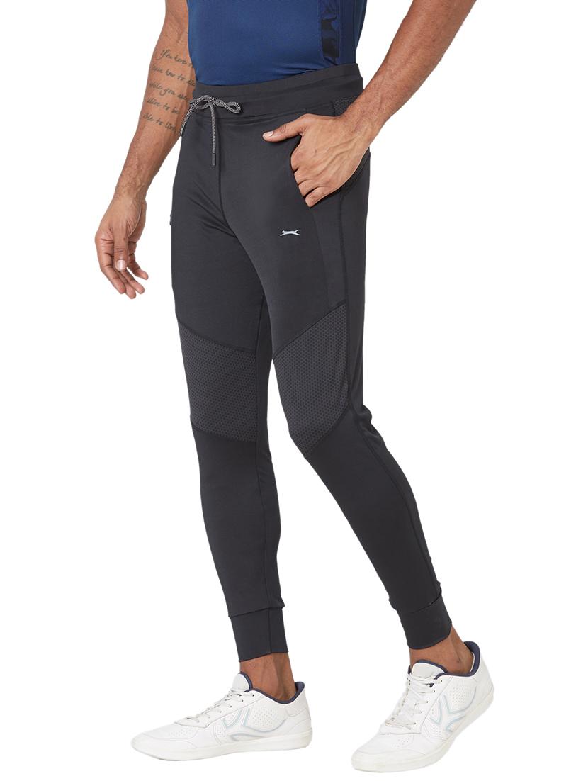 grey solid jogger - 17219105 - Standard Image - 1