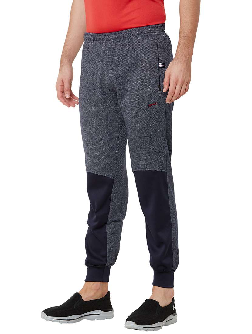 blue color block jogger - 17219111 -  Standard Image - 1