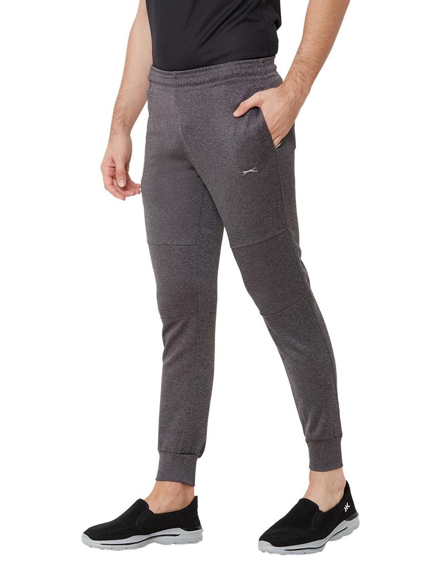 grey solid jogger - 17219116 - Standard Image - 1
