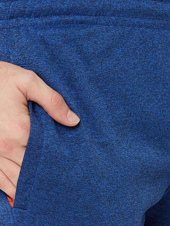 blue solid jogger - 17219117 -  Standard Image - 4