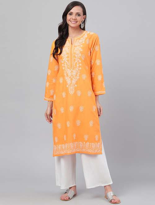 women's straight kurta - 17219224 - Standard Image - 0