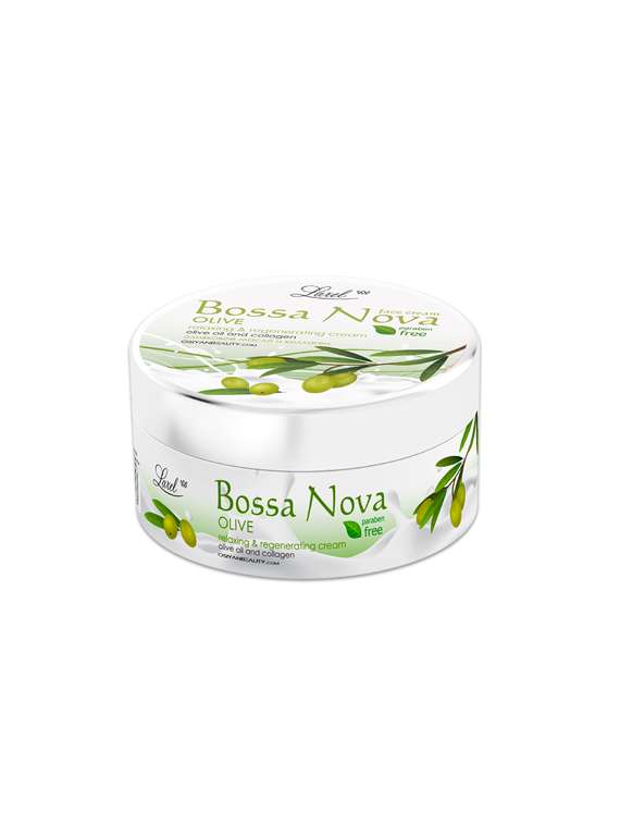 bossa nova face cream olive oil and collagen