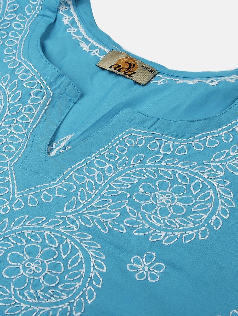 women's straight kurta - 17225086 - Standard Image - 4