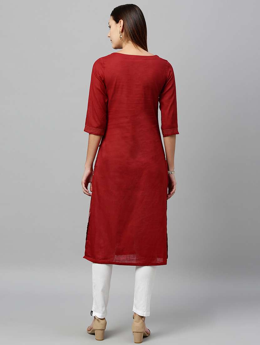 Floral Straight Kurta