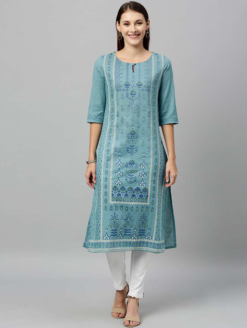 Floral Straight Kurta