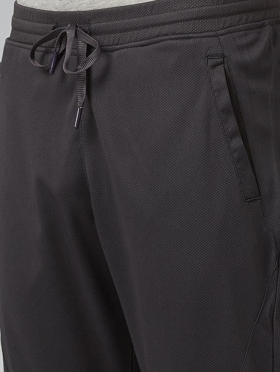 grey solid ankle length track pant - 17226070 - Standard Image - 4