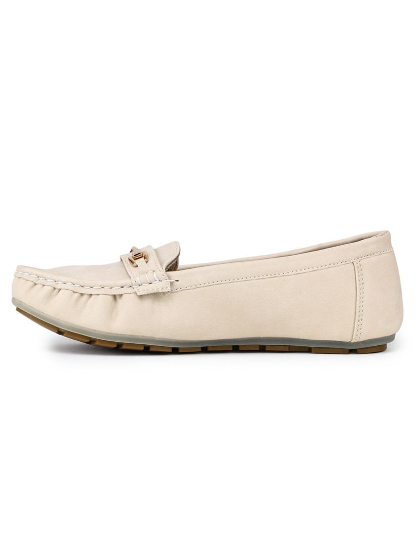 white slip on loafers - 17227662 -  Standard Image - 1