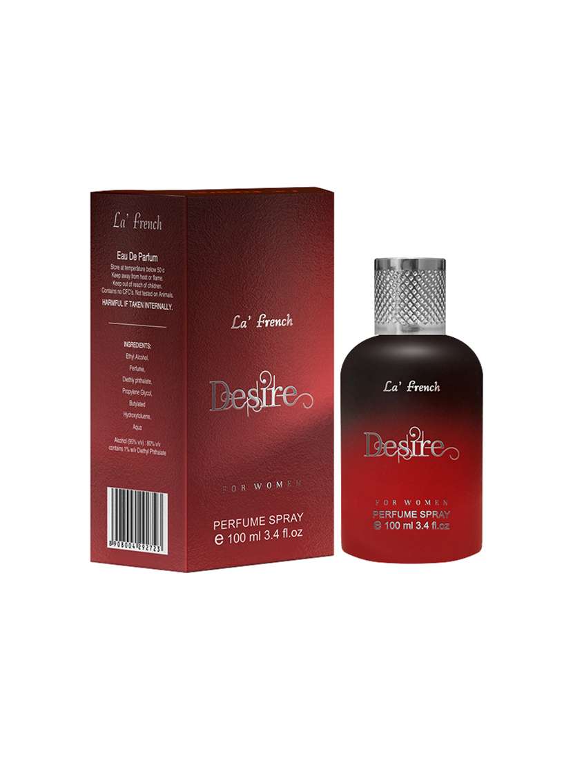 desire perfume for women by la' french eau de parfum, 100ml