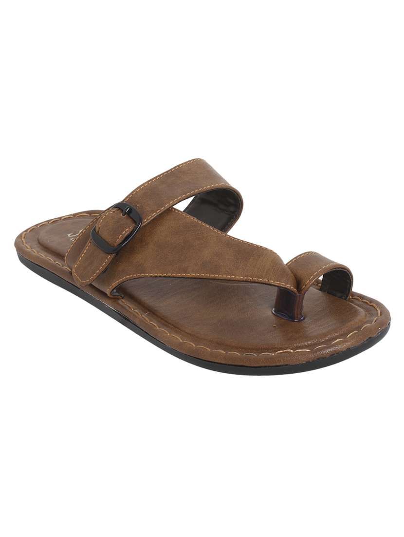 brown toe separator sandals - 17228160 -  Standard Image - 1