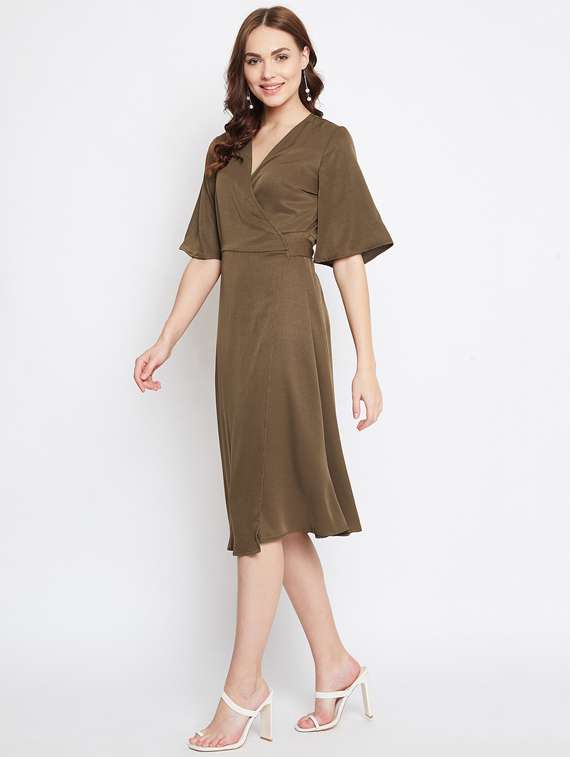 women's  solid dress - 17228286 -  Standard Image - 1
