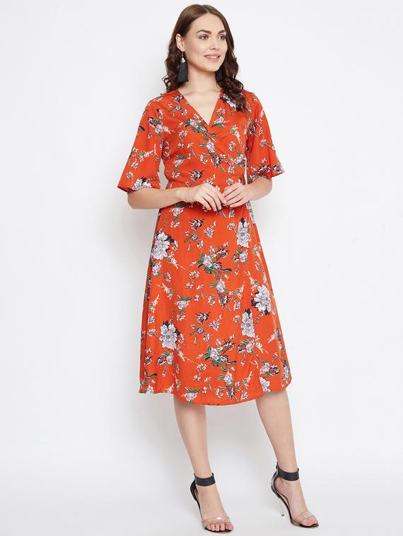 women's floral dress - 17228287 - Standard Image - 1