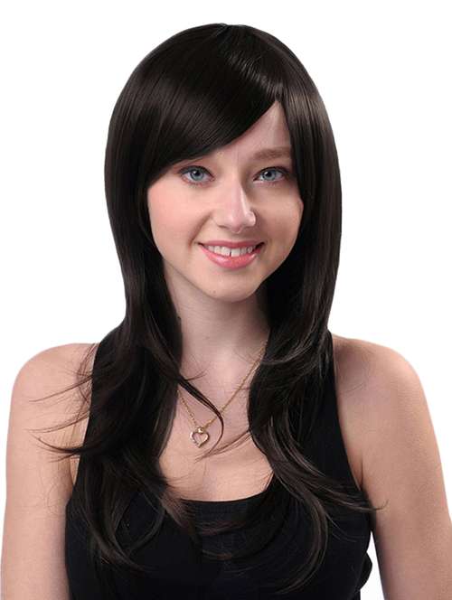 elegant hairs synthetic women's short heat resistant wigs (black-22) - 17230453 -  Standard Image - 0