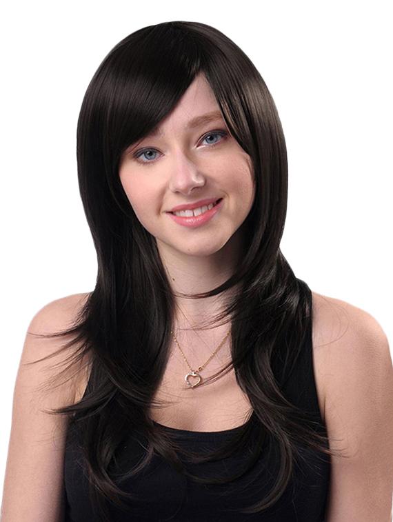 elegant hairs synthetic women's short heat resistant wigs (black-22) - 17230453 - Standard Image - 1