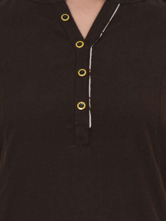 solid kurta palazzo set - 17230502 - Standard Image - 4